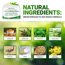 Load image into Gallery viewer, Ramina Natural Hemp Extract Pain Relief Cream - Made in USA - Potent Turmeric, MSM & Arnica - Relieves Inflammation, Muscle, Joint, Back, Knee, Nerves & Arthritis Pain - Non-GMO - 2 fl. oz