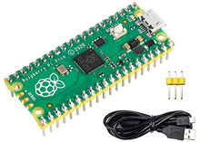 Load image into Gallery viewer, Raspberry Pi Pico with Pre-Soldered Header Microcontroller Mini Development Board Based on Raspberry Pi RP2040 Chip,Dual-Core ARM Cortex M0+ Processor, Flexible Clock Running up to 133 MHz