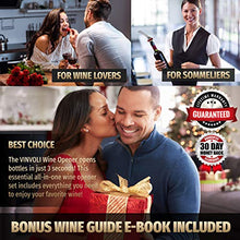 Load image into Gallery viewer, VINVOLI Wine Opener Set - Luxury Wine Bottle Opener Kit - Rabbit Wine Opener Set for Woman - Rabbit Wine Corkscrew Opener for Wine Bottles - Rabbit Wine Bottle Openers Set - Wine Cork Opener Kit