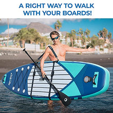 Load image into Gallery viewer, Holoana SUP Carrying Strap, Paddle Board Accessories for Women Men, Surfboard Carrier with Heavy Duty Shoulder Strap Adjustable, SUP Storage Strap Sling for Paddleboard, Kayak, Canoe, Surfboard
