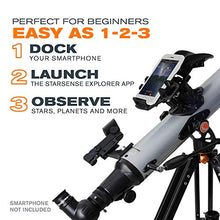 Load image into Gallery viewer, Celestron – StarSense Explorer LT 114AZ Smartphone App-Enabled Telescope – Works with StarSense App to Help You Find Stars, Planets & More – 114mm Newtonian Reflector – iPhone/Android Compatible