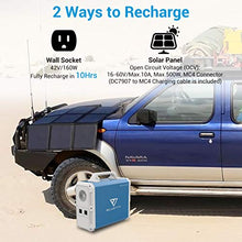 Load image into Gallery viewer, MAXOAK Portable Power Station BLUETTI EB150 1500Wh AC110V/1000W Camping Solar Generator Lithium Emergency Battery Backup with 2 AC outlet Pure Sinewave,DC12V,USB-C for Outdoor Road Trip Travel Fishing