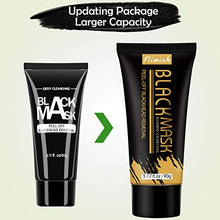 Load image into Gallery viewer, Blackhead Remover Mask Activated Charcoal Peel Off Black Mask for All Skin Types Deep Cleansing Pore & Acne by Nimiah