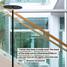 Load image into Gallery viewer, Brightech Sky LED Torchiere Super Bright Floor Lamp - Contemporary, High Lumen Light for Living Rooms & Offices - Dimmable, Indoor Pole Uplight for Bedroom Reading - Black