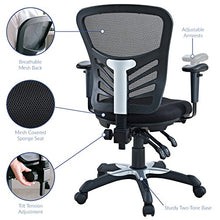 Load image into Gallery viewer, Modway Articulate Ergonomic Mesh Office Chair in Black