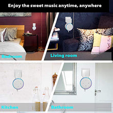 Load image into Gallery viewer, Outlet Wall Mount Holder for Echo Dot 3rd Generation, Belkertech Space-Saving Accessories for Echo Dot (3rd Gen) Clever Dot Accessories with Built-in Cable Management Hide Messy Wires, White