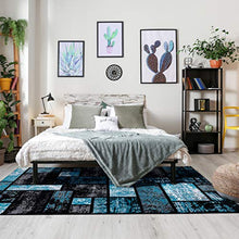 Load image into Gallery viewer, Luxe Weavers Tobis Collection Area Rug 1007 Turquoise 8x10