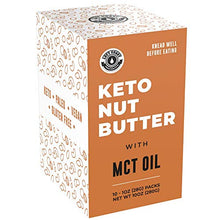 Load image into Gallery viewer, Keto Nut Butter Fat Bomb - Macadamia Low Carb Nut Butter Blend, Keto Almond Butter with MCT Oil (1oz x 10 Pack)