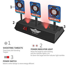 Load image into Gallery viewer, Cool Toys for Boys Age 5-13, Tesoky Nerf Gun Targets Shooting Digital target for Boys Age 5-13 Outdoor Toys Stocking Stuffers for 5-13 Year Old Boys Best Gifts Xmas Gifts for 5-13 Year Old Kids Boys