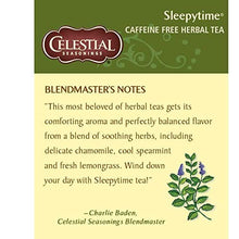 Load image into Gallery viewer, Celestial Seasonings Herbal Tea, Sleepytime, 20 Count (Pack of 6)