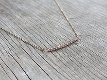 Load image into Gallery viewer, 24k Gold Plated Rock Gift 3-4mm Stracking Brown Chocolate Moonstone Necklace Rondelle, Faceted 17" for Mens, Womens, gf, bf & Adult.