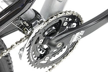 Load image into Gallery viewer, 2020 Gravity FSX 2.0 Dual Full Suspension Mountain Bike with Disc Brakes (Matt Black with Red Wheels, 15inch)