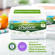 Load image into Gallery viewer, Happy Baby Organics Infant Formula, Milk Based Powder with Iron,Stage 2, 21 Ounce (Pack of 4) packaging may vary