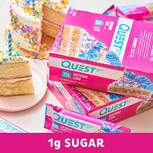Load image into Gallery viewer, Quest Nutrition Birthday Cake - High Protein, Low Carb, Gluten Free, Keto Friendly, 12 Count