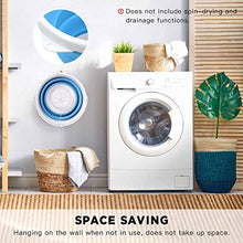 Load image into Gallery viewer, Portable Washing Machine, Mini Ultrasonic Turbine Washer with Bucket & USB Plug, Foldable Washer Machine for Apartments Dorm Business Trip RV Camping, 10W