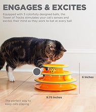 Load image into Gallery viewer, Petstages Tower of Tracks Cat Toy – 3 Levels of Interactive Play – Circle Track with Moving Balls Satisfies Kitty’s Hunting, Chasing & Exercising Needs