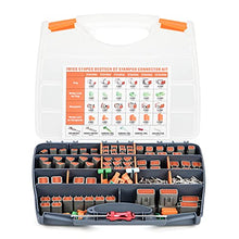 Load image into Gallery viewer, IWISS DEUTSCH DT Connector Kit in 2,3,4,6,8,12 Pin Configurations, Size 16 Stamped Formed Contacts(AWG 14), Wedgelock & Pin Extraction Tools, Ideal for Automotive Aftermarket Service, 519PCS