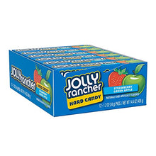 Load image into Gallery viewer, JOLLY RANCHER Assorted Fruit Flavored Hard Candy, Individually Wrapped, 1.2 oz Box (12 ct)