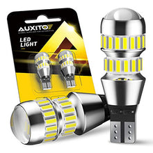 Load image into Gallery viewer, AUXITO 912 921 LED Bulb for Backup Reverse Light Bulbs, 2600 Lumens 4014 42-SMD, 6000K White, Non-polarity 906 W16W T15 921 LED Bulb Direct Back Up Replacement Lamp, Pack of 2
