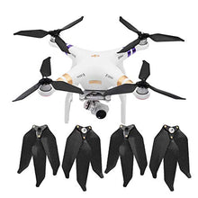 Load image into Gallery viewer, O'woda Foldable Carbon Fiber Tri-Blades Propellers Low-Noise Quick Release CW & CCW Props for DJI Phantom 3 Standard/Professional/Advance / 3SE Drone Accessories