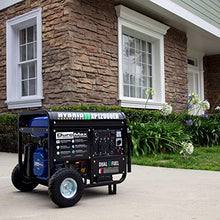 Load image into Gallery viewer, DuroMax XP12000EH Dual Fuel Electric Start Portable Generator, Blue and Black