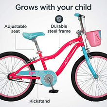 Load image into Gallery viewer, Schwinn Elm Girls Bike for Toddlers and Kids, 20-Inch Wheels, Pink