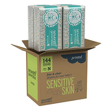 Load image into Gallery viewer, Seventh Generation Baby Diapers for Sensitive Skin, Animal Prints, Size 0 Newborn, 144 count (Packaging May Vary)