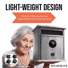 Load image into Gallery viewer, Heat Storm HS-1500-ILODG Cabinet Heater, 15" H x 13.5" W x 11" D, Gray
