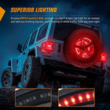 Load image into Gallery viewer, Nilight - TL-12 Spare Tire Brake Light Wheel Light 3rd Third Brake Light for Wrangler 2007-2018 JK JKU YJ TJ, Red Light