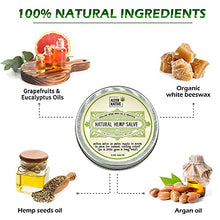 Load image into Gallery viewer, Hemp Oil Salve For Instant Cooling Relief - Made From Organic Hemp Seeds Extract - Natural Balm For Men & Women By Alter Native - Made In The USA - 2 oz