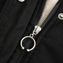 Load image into Gallery viewer, LUOMIO Women's Waterproof Ski Jacket Warm Winter Snowcoat Mountain Windbreaker Hooded Raincoat Removable Collar Coat Black