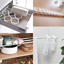 Load image into Gallery viewer, 2 Pack Spring Tension Curtain Rod Adjustable 28-43 Inches,5/8" Diameter, White,Small Short Expandable Spring Loaded Curtain Tension Rods For Window, Bathroom, Cupboard,Kitchen