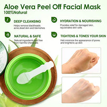 Load image into Gallery viewer, Aloe Vera Peel Off Blackhead Remover Mask-Facial Mask-Peel off Face Masks-Aloe Vera Extract Facial Mask- Oil Control - Facial Moisturizing - Face Whitening - Soothing & Moisture Skin