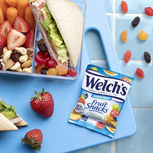 Load image into Gallery viewer, Welch's Fruit Snacks, Mixed Fruit, Gluten Free, Bulk Pack, 0.9 oz Individual Single Serve Bags 40 Count (Pack of 1)