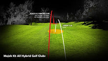 Load image into Gallery viewer, Senior Men’s Majek Golf All Hybrid Partial Set, which Includes: #5, 6, 7, 8, 9, PW Senior Flex Right Handed New Utility “A” Flex Club
