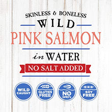 Load image into Gallery viewer, Blue Harbor Fish Co. Wild Pink Salmon in Water No Salt Added - 5 oz Can (Pack of 12)