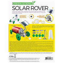 Load image into Gallery viewer, 4M 3782 Green Science Solar Rover Kit DIY Solar Power, Eco-Engineering Stem Toys Educational Gift for Kids & Teens, Boys & Girls