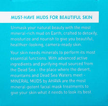 Load image into Gallery viewer, AHAVA Dead Sea Mineral Mud Clearing Facial Treatment Mask, 1.7 fl oz/50ml