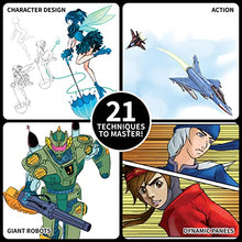 Load image into Gallery viewer, SpiceBox Children's Art Kits Petit Picasso Drawing Manga, Multi Colors (13572)