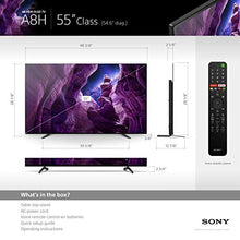 Load image into Gallery viewer, Sony A8H 55 Inch TV: BRAVIA OLED 4K Ultra HD Smart TV with HDR and Alexa Compatibility - 2020 Model
