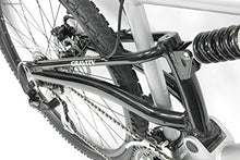 Load image into Gallery viewer, 2020 Gravity FSX 2.0 Dual Full Suspension Mountain Bike with Disc Brakes (Matt Black with Red Wheels, 15inch)