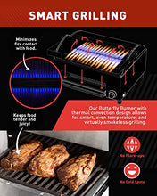 Load image into Gallery viewer, Capt’n Cook Ovenplus Salamander Grill - All in One Portable Gas Grill, Oven, and Stove with Pizza Stone, Cutter, and Peel, Stainless Steel Double Cooking Design Saves Time, Effort, Clean-Up and Money