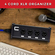 Load image into Gallery viewer, Pair of 4 Channel 3-Pin XLR Male and Female to Single Ethercon - Compact Cat6 Multi Network Snake Receiver- XLR, AES, DMX Channels Over RJ45 Cat5/Cat6 Ethernet Cable