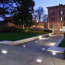 Load image into Gallery viewer, 7w LED Well Lights with Wire Connectrs, Low Voltage Led Landscape Lights ,12V Landscape Lighting IP67 Waterproof for Garden,Driveway, Deck, Tree Up Lights( Warm White 8 Pack))