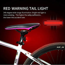Load image into Gallery viewer, Gyhuego USB Rechargeable Bike Light Front, Super Bright 3 Led 3000 Lumens, Runtime 10hrs Waterproof Bicycle Headlight and Taillight, Free Bike Tail Light, Cycling Safety Flashlight