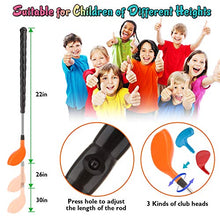 Load image into Gallery viewer, Kids Golf Set,Outside Toys for Kids Golf Clubs with 3 Club Heads 15 Training Toy Golf Balls & Clubs Equipment Indoor Exercise Game Kids Outdoor Toys Gifts for 3 4 5 6 7 8 Year Olds Boys Toddlers Girls