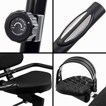 Load image into Gallery viewer, Merax Magnetic Recumbent Exercise Bike with Bluetooth | 8-Level Resistance | Quick Adjust Seat
