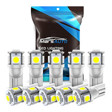 Load image into Gallery viewer, Marsauto 194 LED Light Bulb 6000K 168 T10 2825 5SMD LED Replacement Bulbs for Car Dome Map Door Courtesy License Plate Lights (Pack of 10)