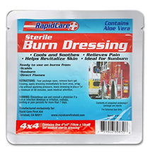 Load image into Gallery viewer, Rapid Care First Aid 405-BPG-2 Emergency Burn Care Treatment Assortment Pack, Includes 2 Burn Dressing, 2 Burn Gel Sprays, 50 Burn Gel Pouches,Red, White & Blue