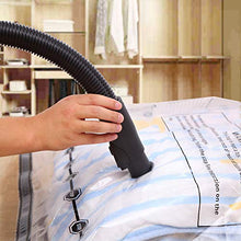 Load image into Gallery viewer, Premium 6 Jumbo 80% Space Saver Vacuum Storage Bags (40"x30") Compression Bags for Clothes Quilts Pillows and Reusable Hand Pump Included for Traveling